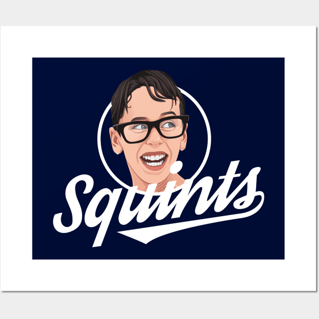 Squints - sandlot Wall Art by BodinStreet